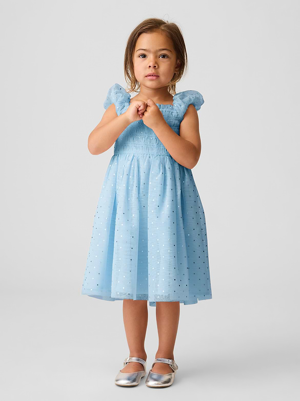 Baby & Toddler Smocked Tulle Dress