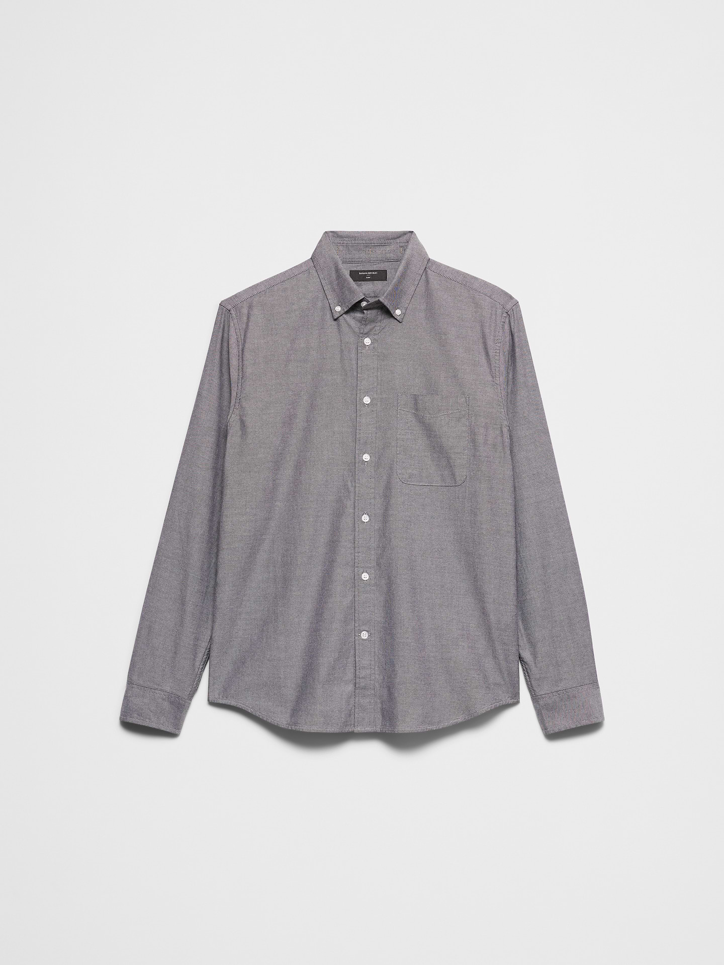 Image number 1 showing, Slim-Fit Oxford Shirt
