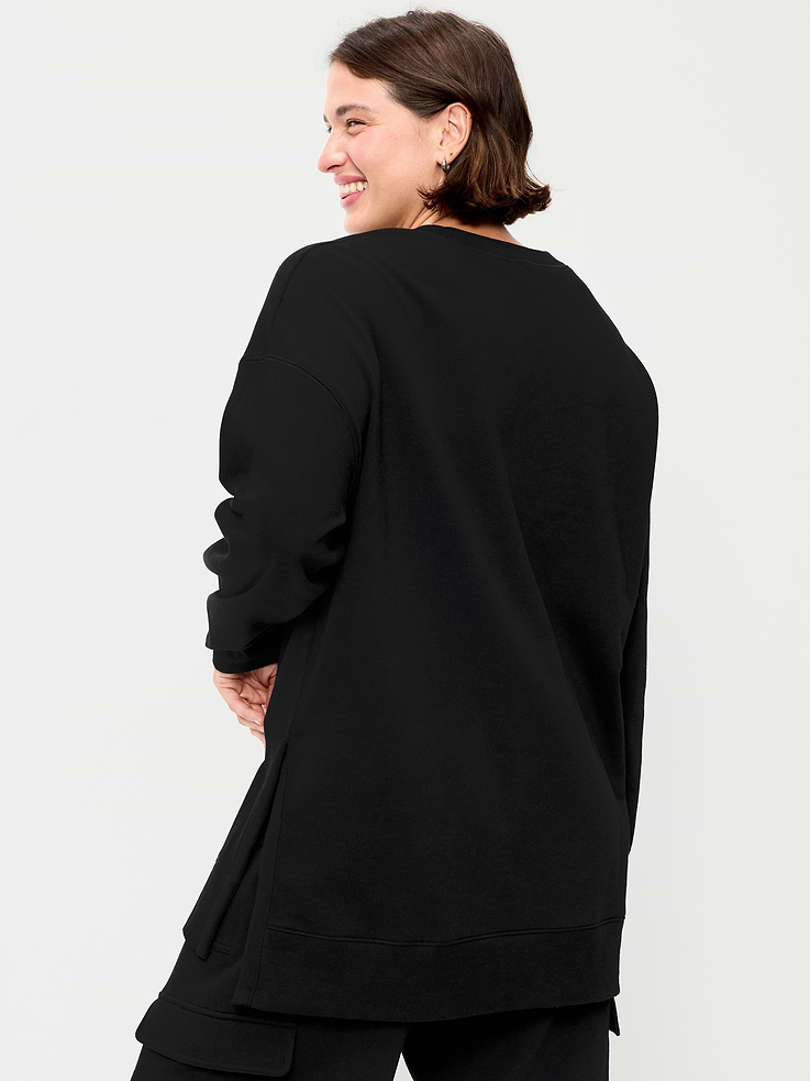 Image 5 of 8, SoComfy Relaxed Tunic Sweatshirt