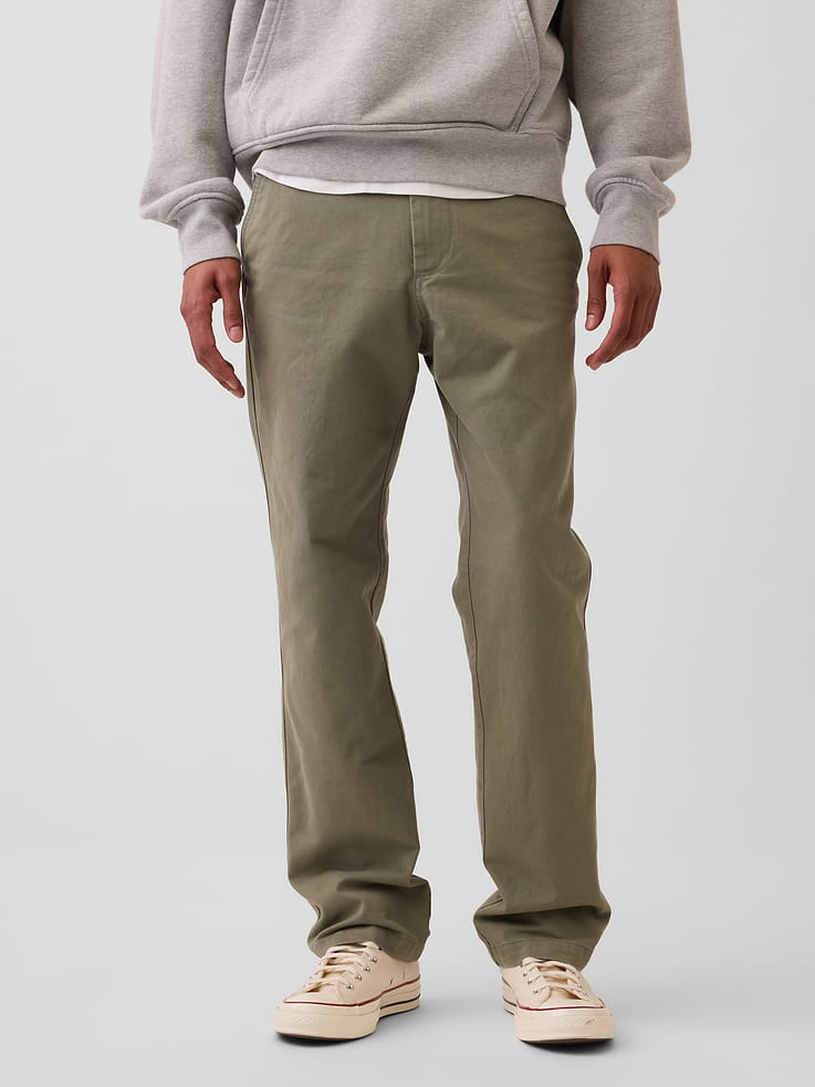 Image number 2 showing, Heavyweight Twill Relaxed Straight Khakis