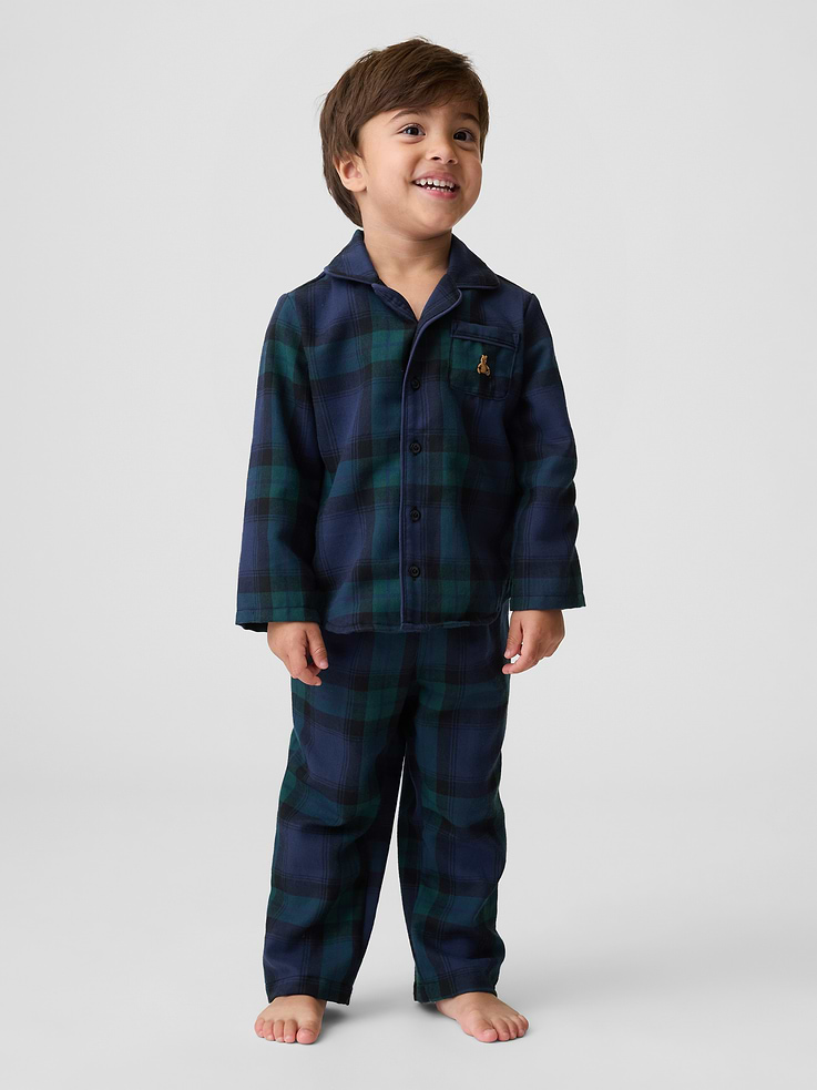 L'image numéro 3 présente Pyjama en flanelle recyclée pour Bébé et Tout-petit