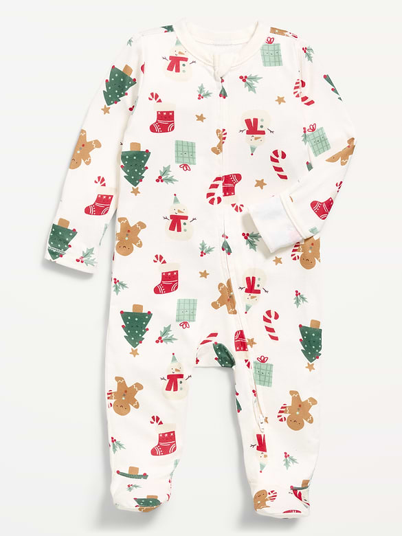 SoftMode 2-Way-Zip Sleep & Play Footed One-Piece for Baby