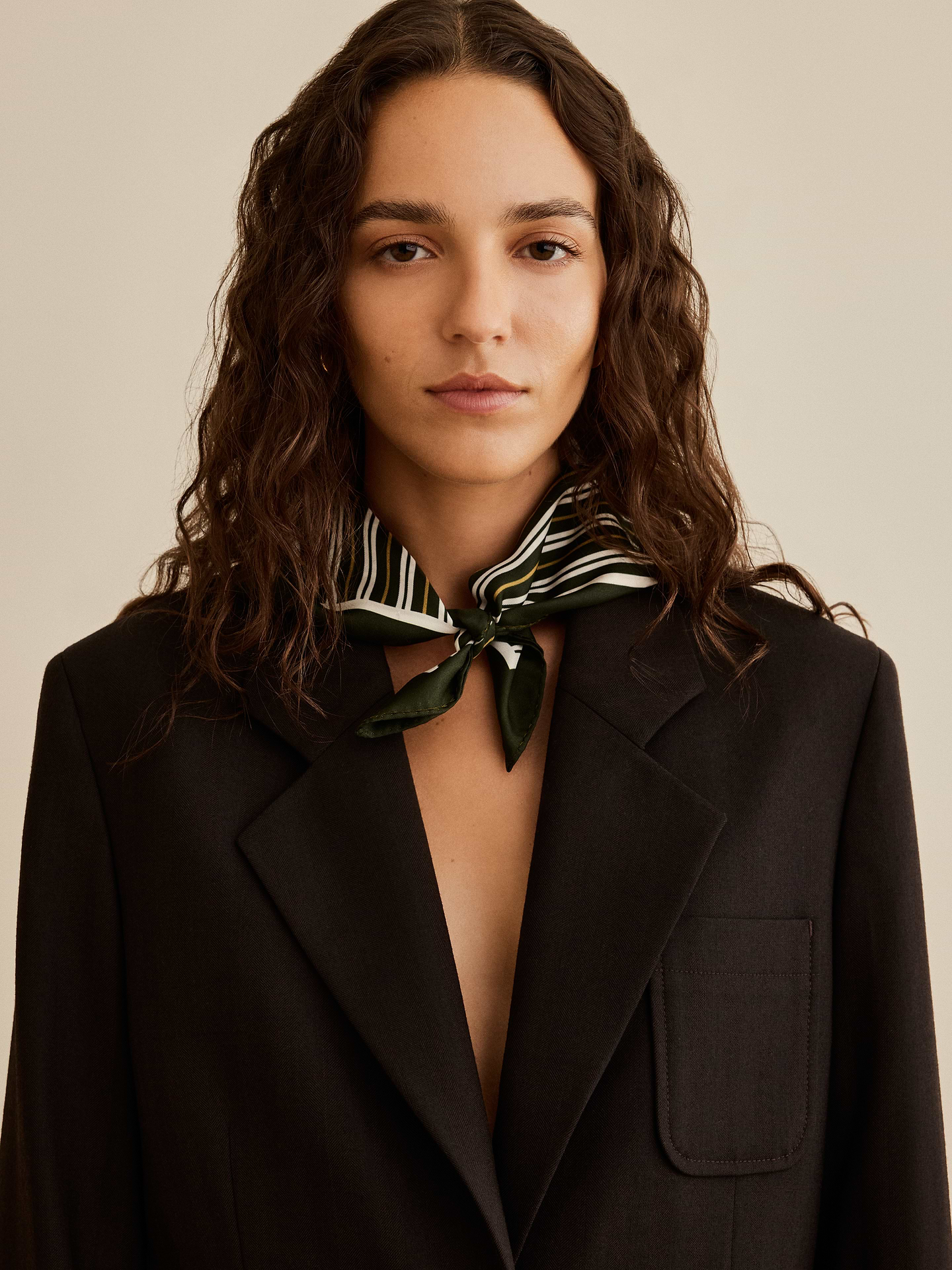 Image number 1 showing, Banana Republic x La Ligne The Silk Twill Bandana