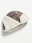 Image 2 of 2, Sherpa-Lined Trapper Hat for Boys