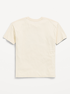 Image 2 of 2, Oversized Short-Sleeve Graphic Tunic T-Shirt for Girls
