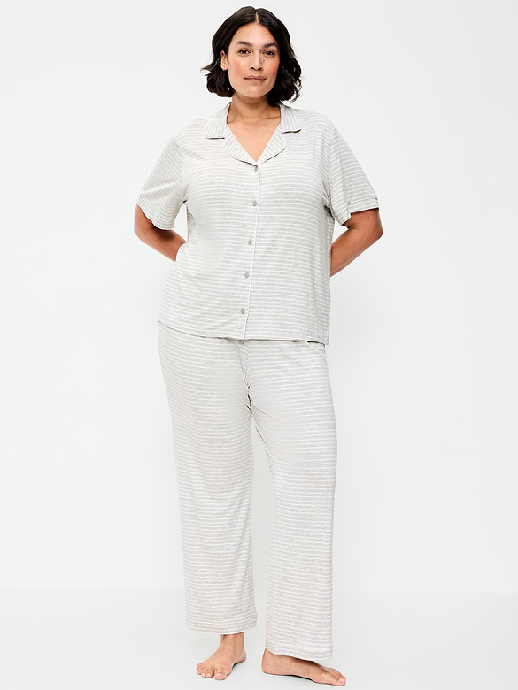 Sunday Sleep Knit Jersey Pant Set