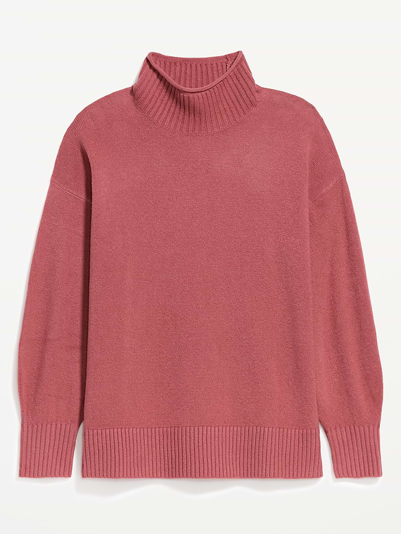 SoSoft Turtleneck Tunic Sweater
