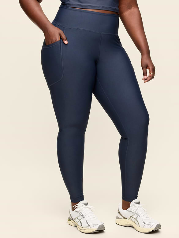 High-Waisted PowerSoft Full-Length Pocket Leggings