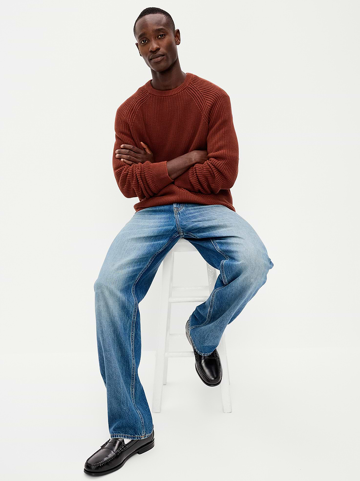 Image 3 of 4, Crew-Neck Sweater