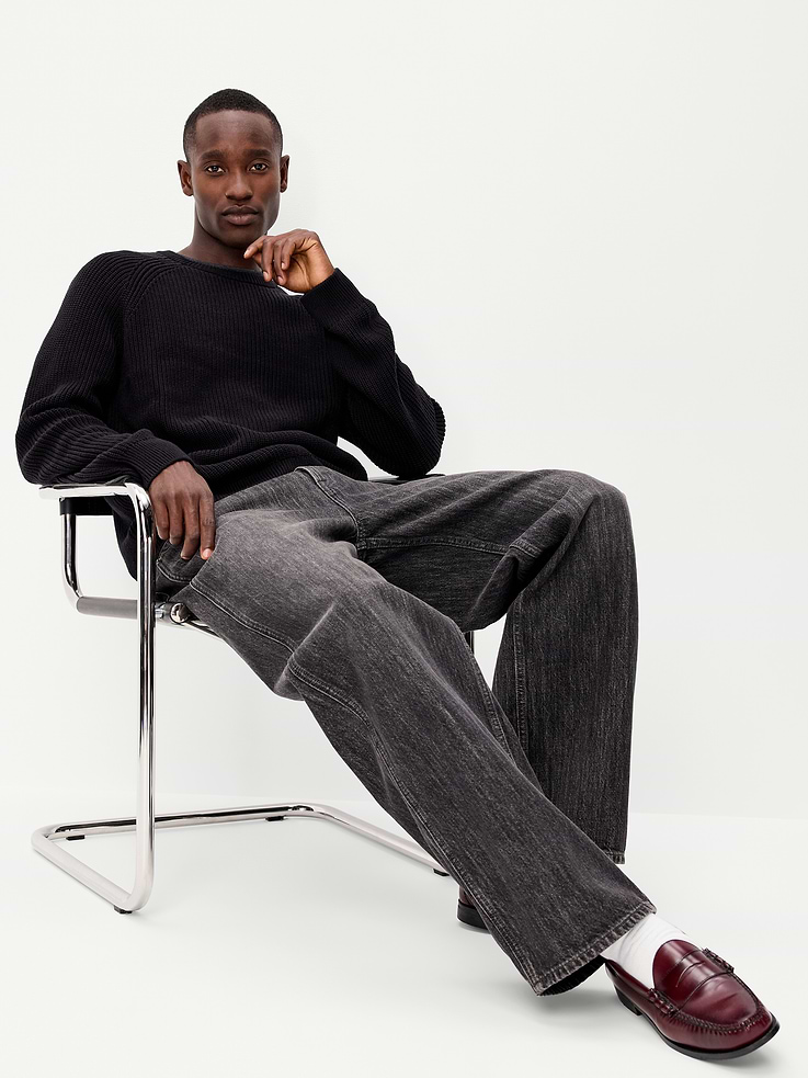 Image 3 of 4, Crew-Neck Sweater
