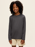 Image number 1 showing, CloudMotion Long-Sleeve Performance T-Shirt for Boys