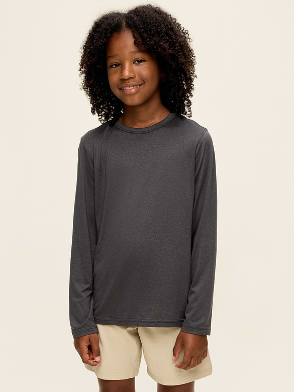 T-shirt Performance NuageSport à manches longues pour garçon