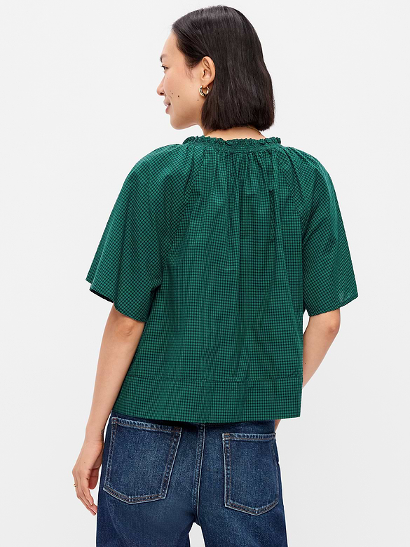 Loose Short-Sleeve Top