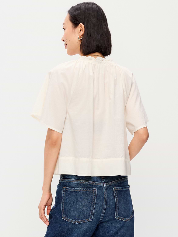 Loose Short-Sleeve Top