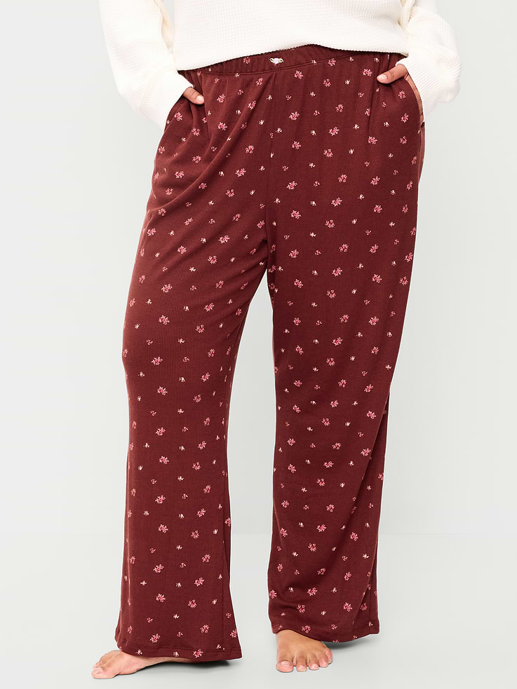 L'image numéro 8 présente Pantalon de pyjama à texture gaufrée