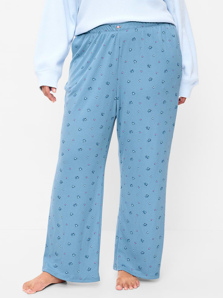 Image number 8 showing, Waffle-Textured Pajama Pants