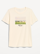 Image 2 of 3, EveryWear Crew-Neck Logo-Graphic T-Shirt