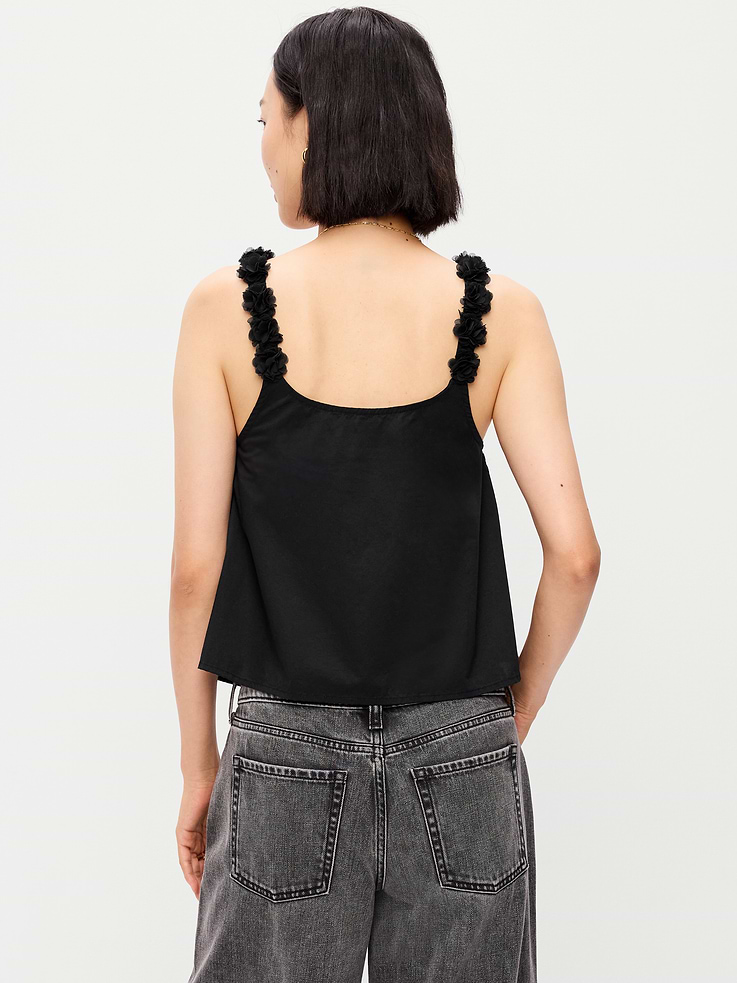 Image number 2 showing, Rosette-Strap Tank Top