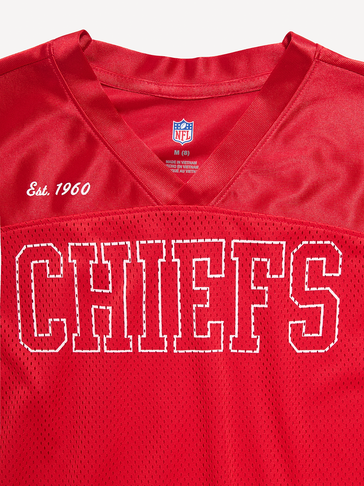 Image 3 of 4, Kansas City Chiefs Lifestyle Jersey T-Shirt for Kids