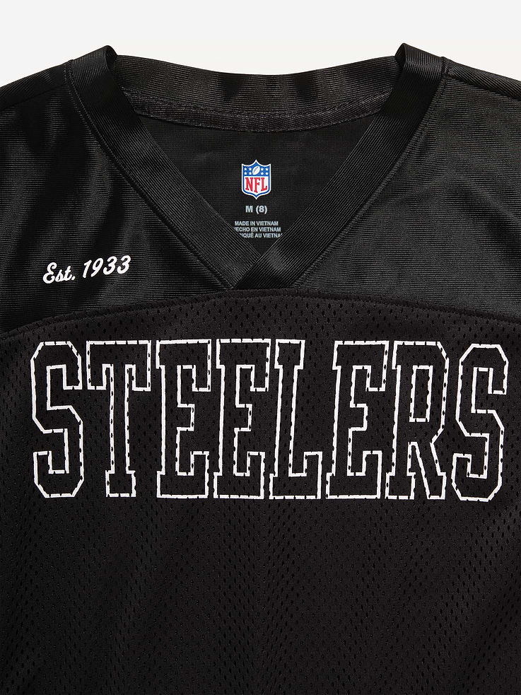 Image 3 of 4, Pittsburgh Steelers Lifestyle Jersey T-Shirt for Kids