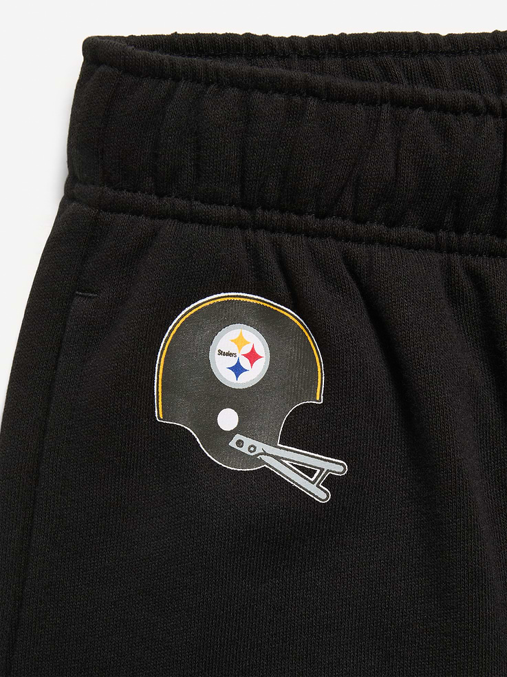 Image 4 of 5, Pittsburgh Steelers Ultra Baggy Sweatpants for Kids
