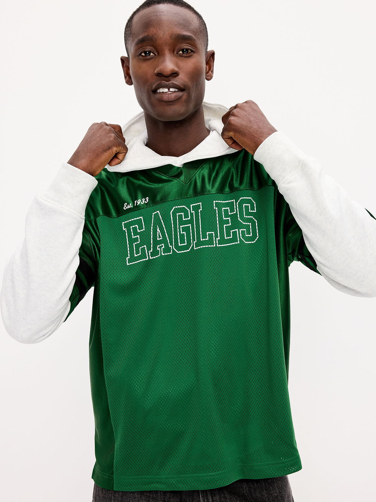 Image number 3 showing, Philadelphia Eagles Lifestyle Jersey T-Shirt for Men