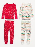 Image 2 of 2, Printed Snug-Fit Pajama 4-Piece for Toddler & Baby