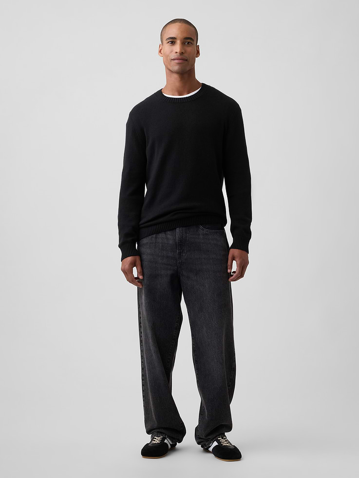 Image number 3 showing, CashSoft Crewneck Sweater