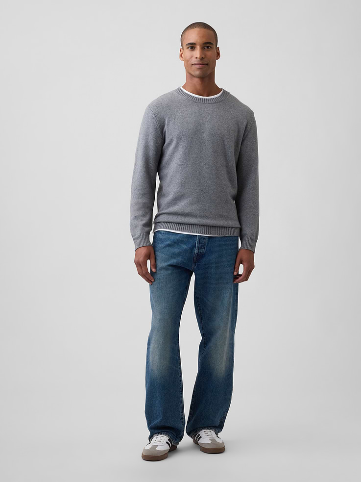 Image number 3 showing, CashSoft Crewneck Sweater