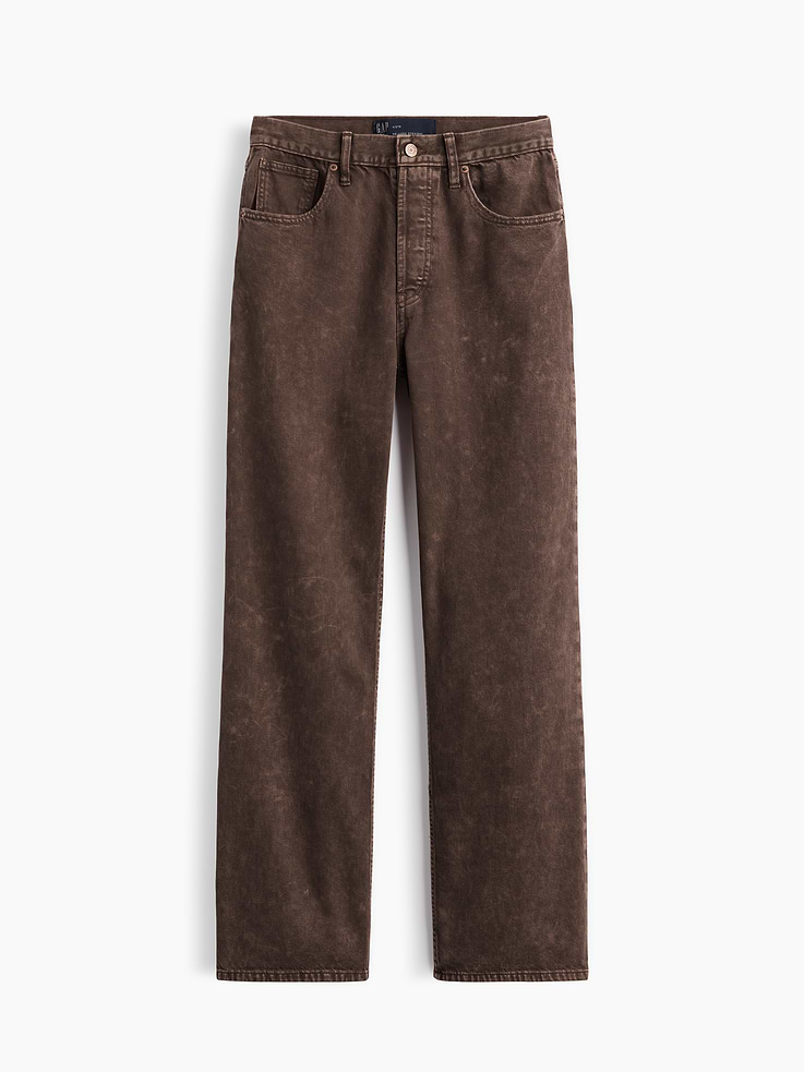 Image number 7 showing, Low Slung Relaxed Straight Jeans