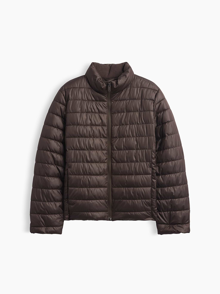 Image 5 of 5, Relaxed Quilted Puffer Jacket