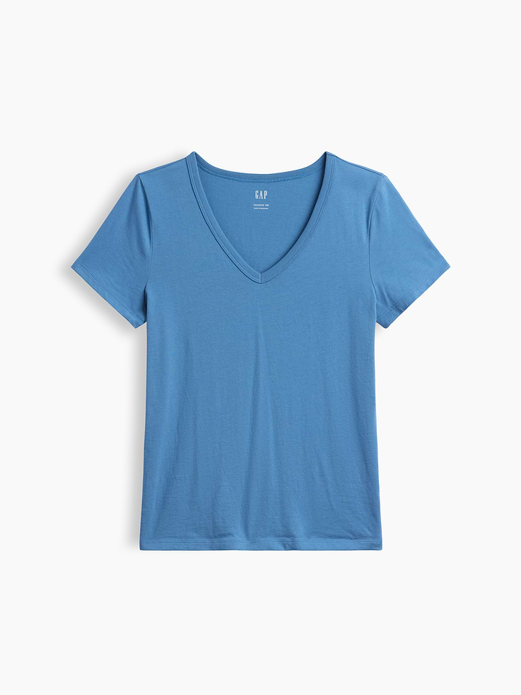 Image 5 of 5, Favorite V-Neck T-Shirt