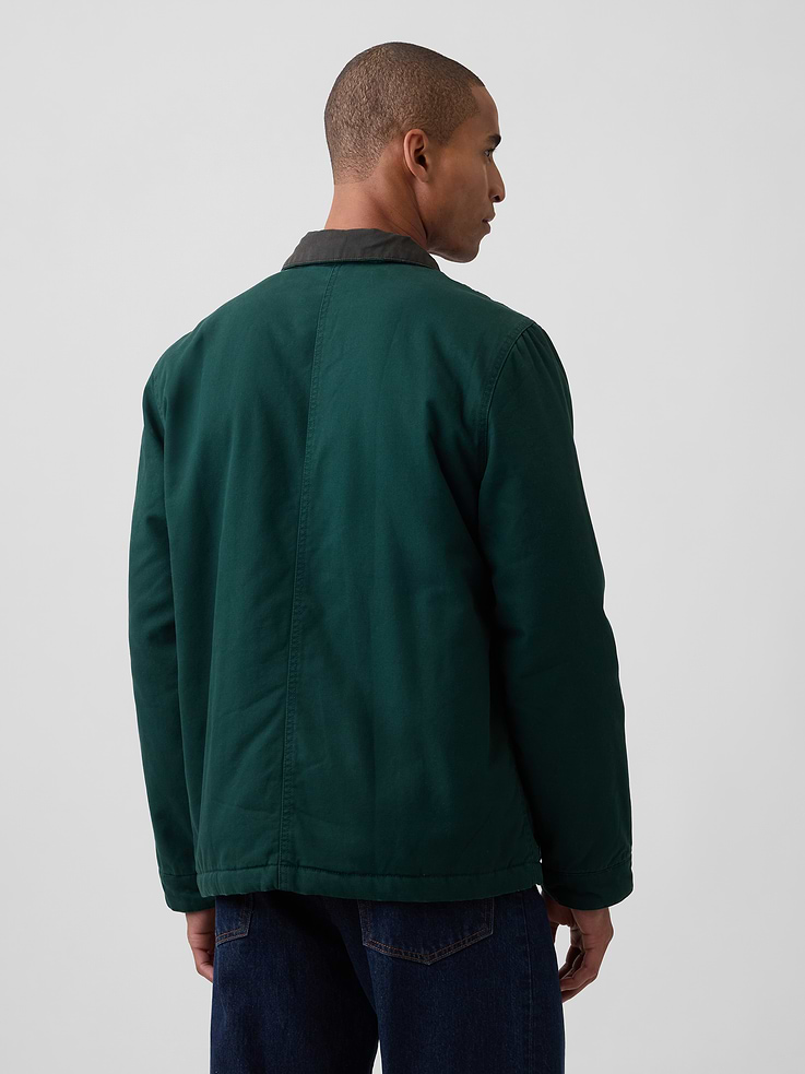 Image number 2 showing, Relaxed Canvas Chore Jacket