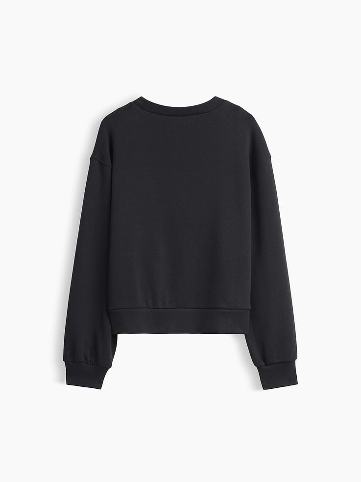 Image 3 of 3, Kids Relaxed Wedge Crewneck Sweatshirt