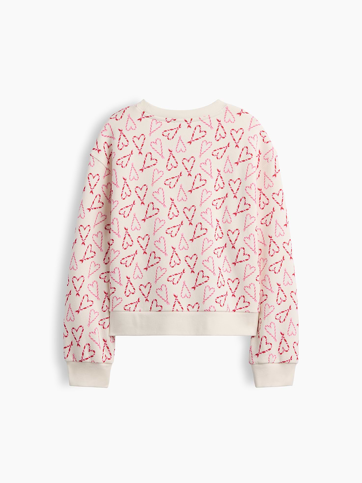 Image 3 of 3, Kids Relaxed Wedge Crewneck Sweatshirt