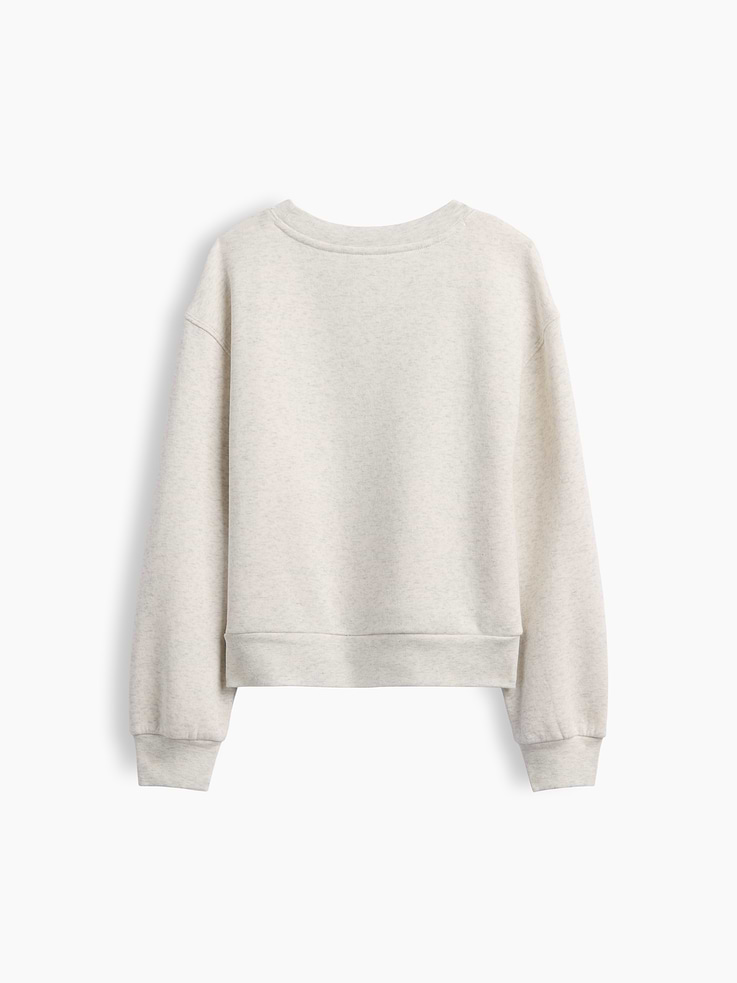 Image 3 of 3, Kids Relaxed Wedge Crewneck Sweatshirt