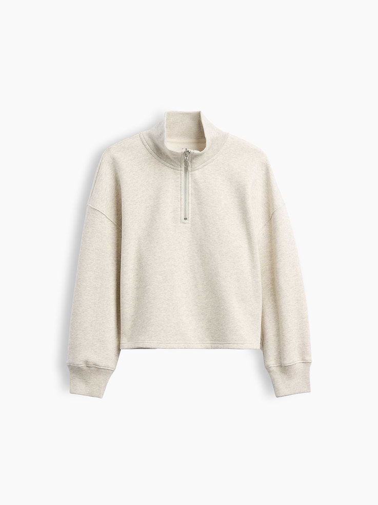 Image 5 of 5, Kids VintageSoft Oversized Quarter-Zip Pullover