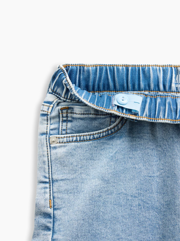 Image 3 of 3, Kids Knit Easy Baggy Jeans
