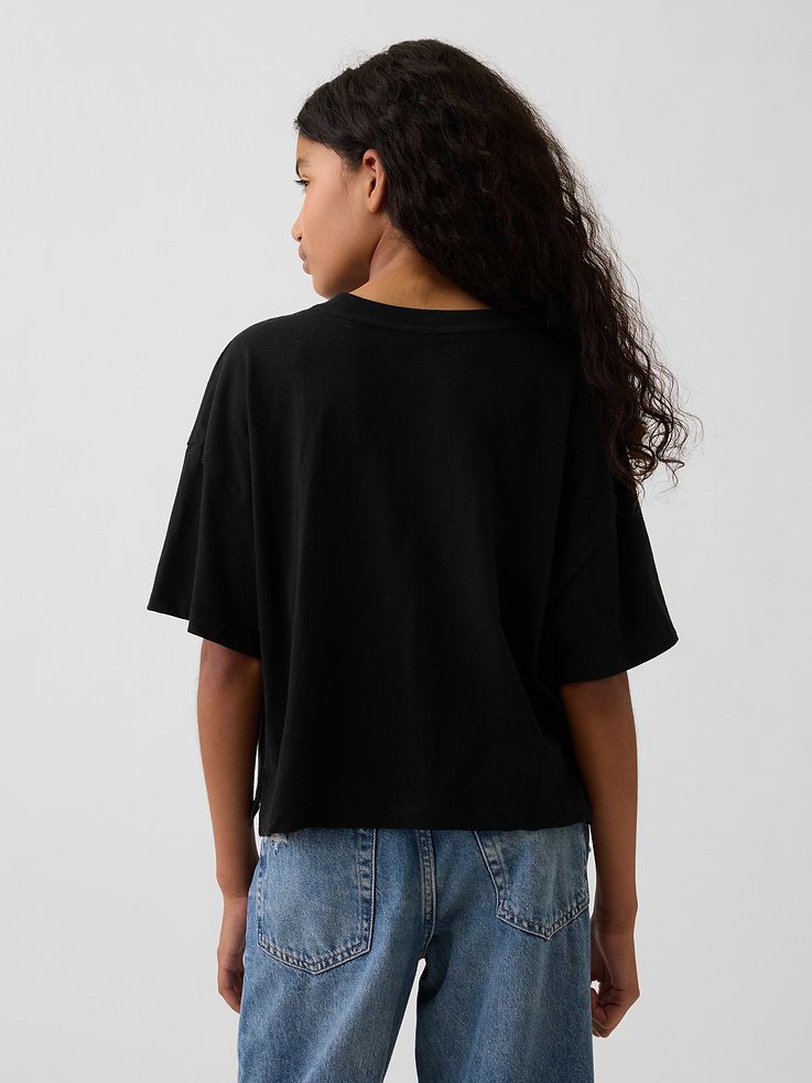 Image 3 de 4, T-shirt surdimensionné droit pour Enfant