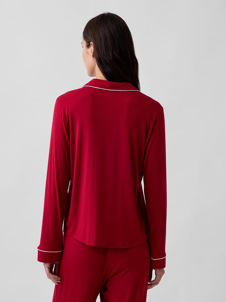 L'image numéro 2 présente Haut de pyjama en modal PureDouceur