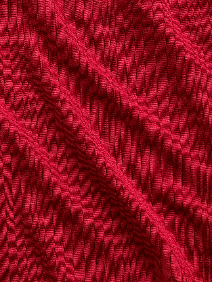 L'image numéro 3 présente T-shirt de pyjama côtelé en modal PureDouceur