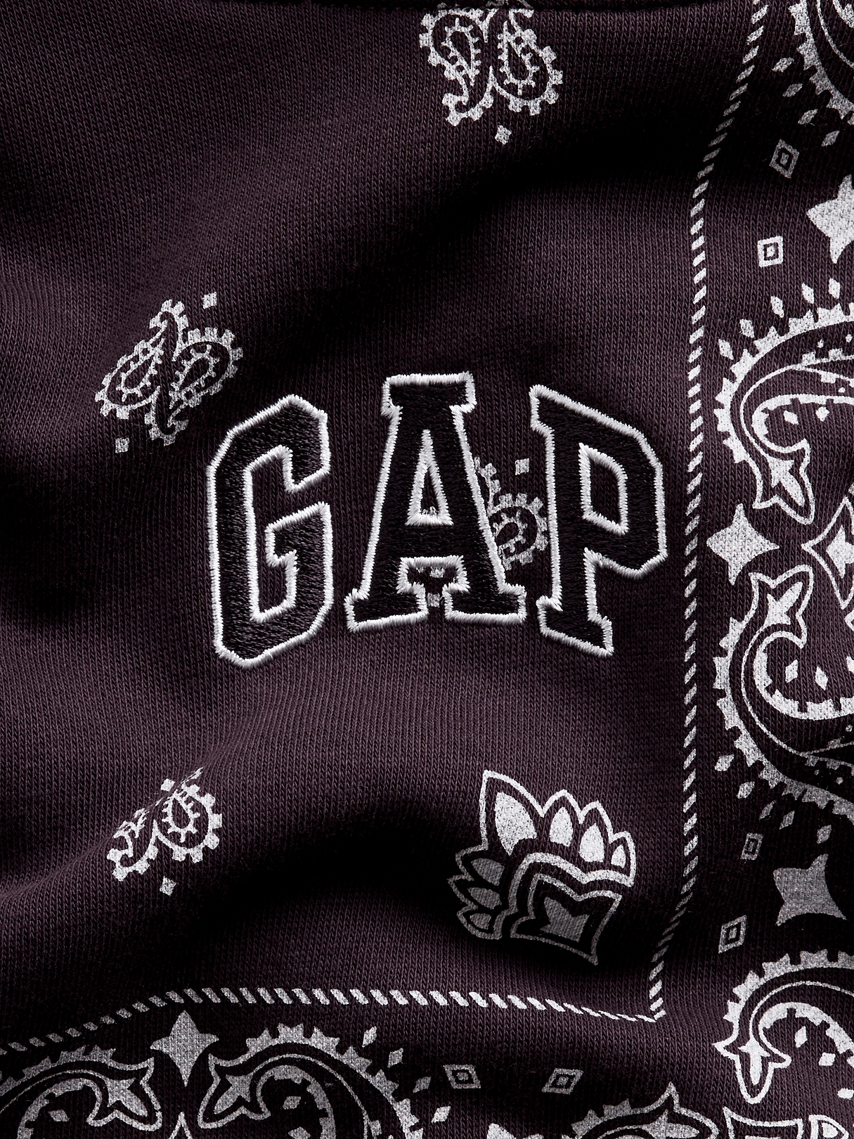 VintageSoft Oversized Crop Hoodie | Gap