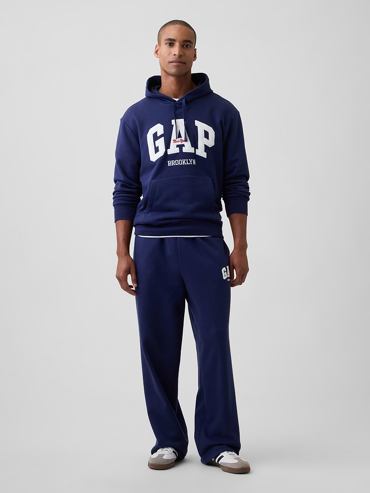 Image number 1 showing, Gap NY Logo Baggy Sweatpants