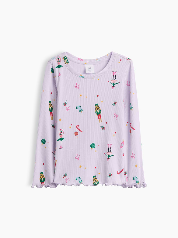 babyGap Ribbed Crewneck T-Shirt