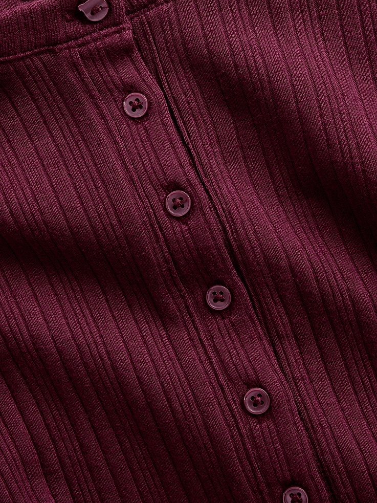 Image number 4 showing, Kids Variegated Rib Henley T-Shirt