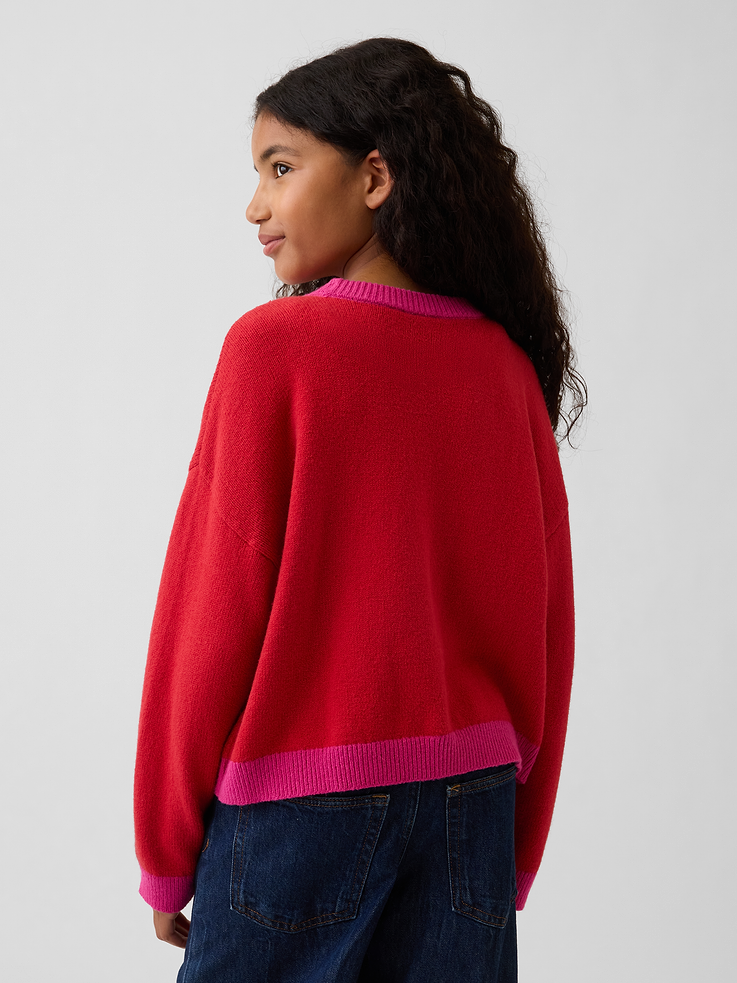 Image number 3 showing, Kids CashSoft Oversized Sweater