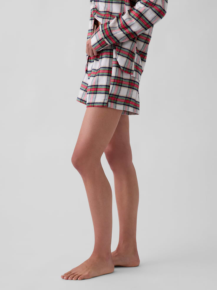Image number 3 showing, Softest Flannel PJ Boxer Shorts