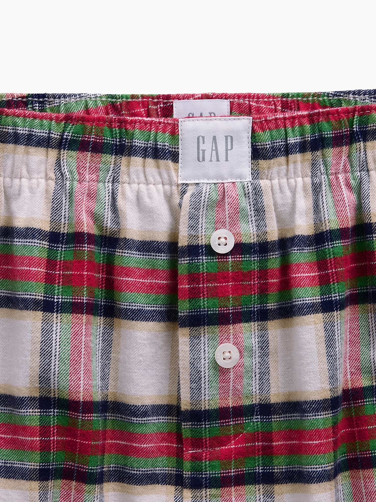 Image number 5 showing, Softest Flannel PJ Boxer Shorts