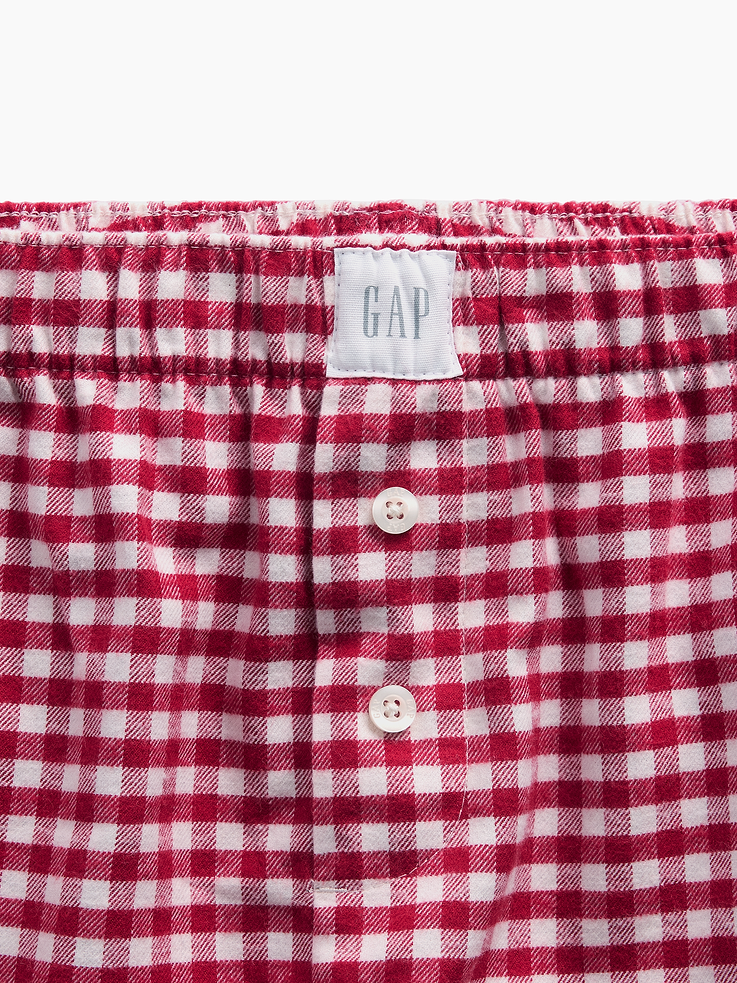 Image number 5 showing, Softest Flannel PJ Boxer Shorts