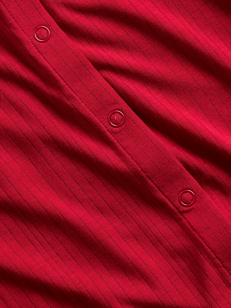 Image number 3 showing, SoftMade Modal Rib PJ Cardigan
